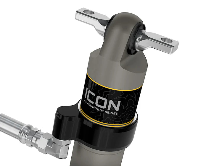 ICON 2011-2026 Chevrolet Silverado/GMC Sierra 2500/3500 HD, 0-3.5” Lift, Front, V.S. 2.5 Aluminum Series Shock Absorbers, Remote Reservoir w/ CDXS, Pair