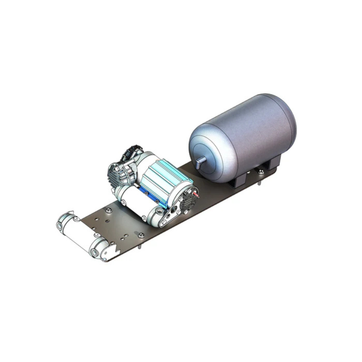 '13-24 Ram 2500/3500 RamBox Bedside Air Compressor Mount design