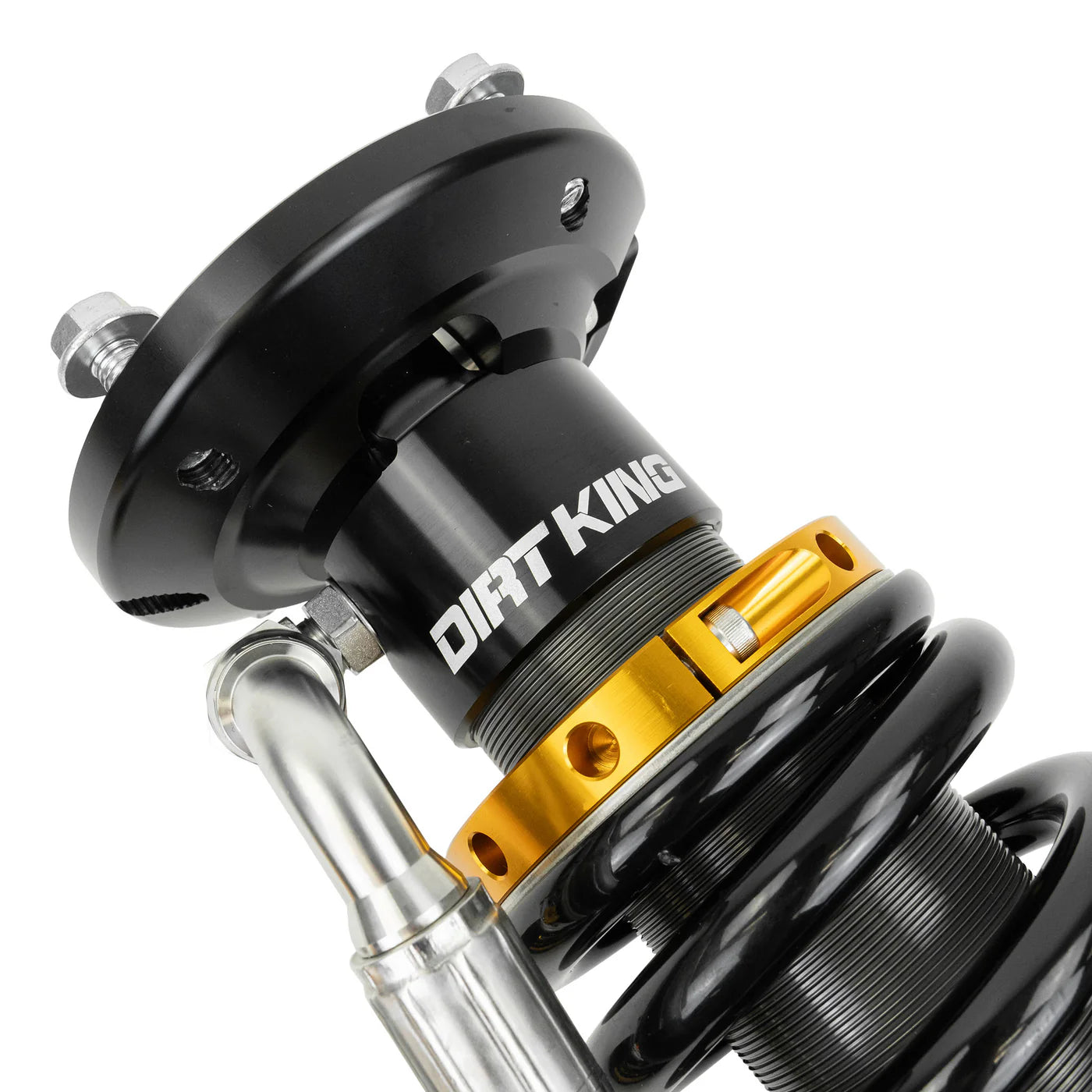 2024–2025 Toyota Tacoma 2.5 Coilovers | DCA Remote Reservoir Front View