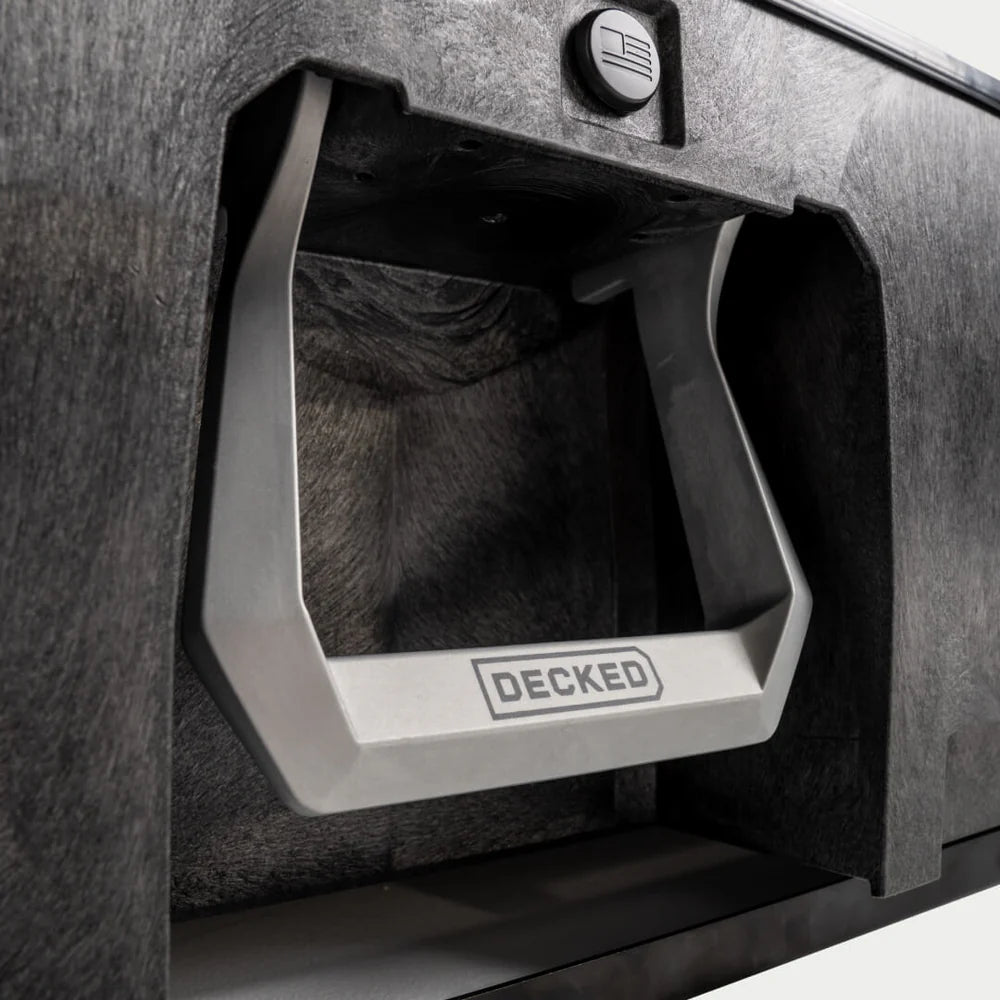 '24+ Toyota Tacoma Decked Drawer System Close-up Display