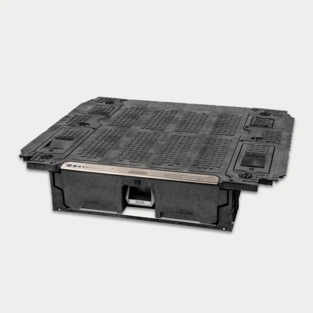 '24+ Toyota Tacoma Decked Drawer System Display of Included Parts