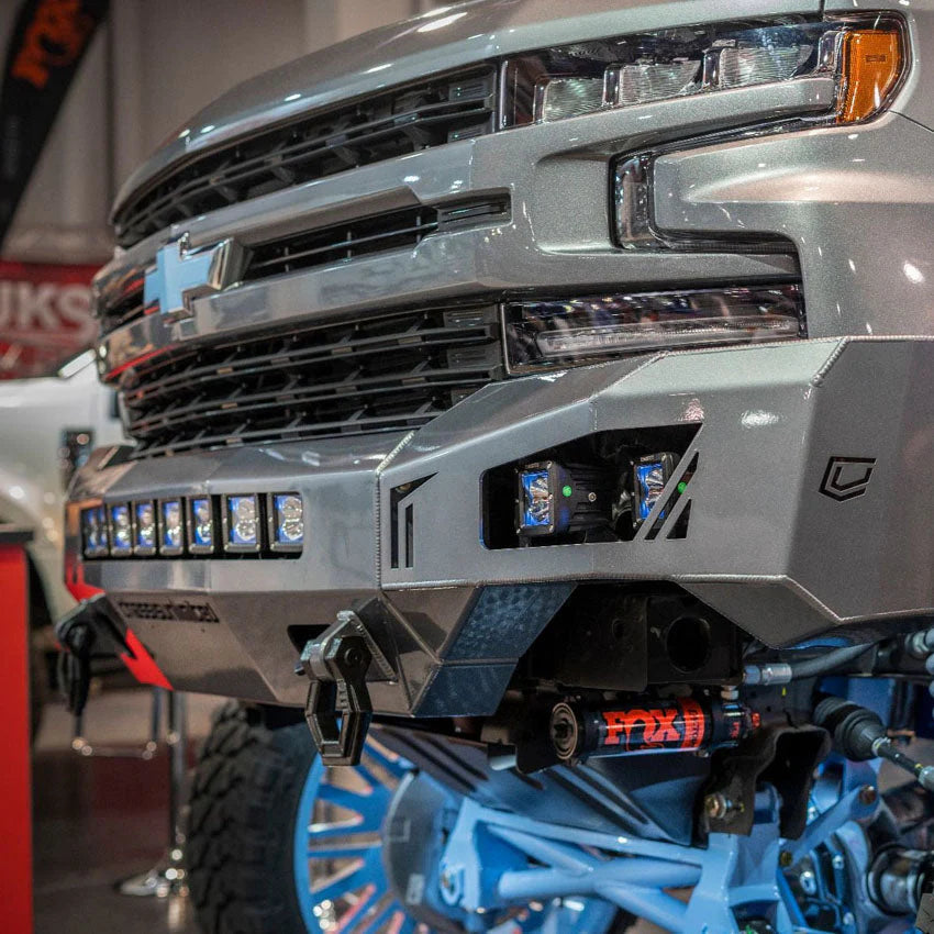 2019-2021 CHEVROLET SILVERADO 1500 OCTANE FRONT BUMPER Front View