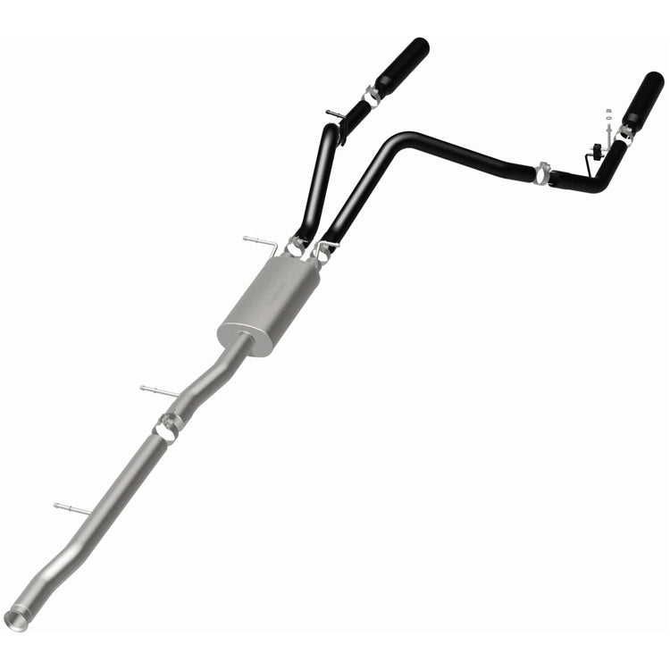 MagnaFlow Street Series Cat-Back Performance Exhaust System 15362 Front View