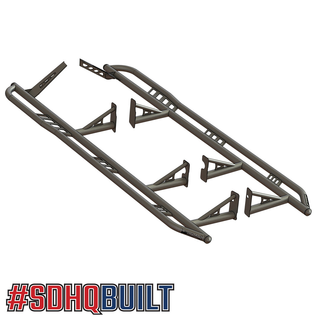 '17-24 Ford Raptor SDHQ Built Weld-On Rock Sliders