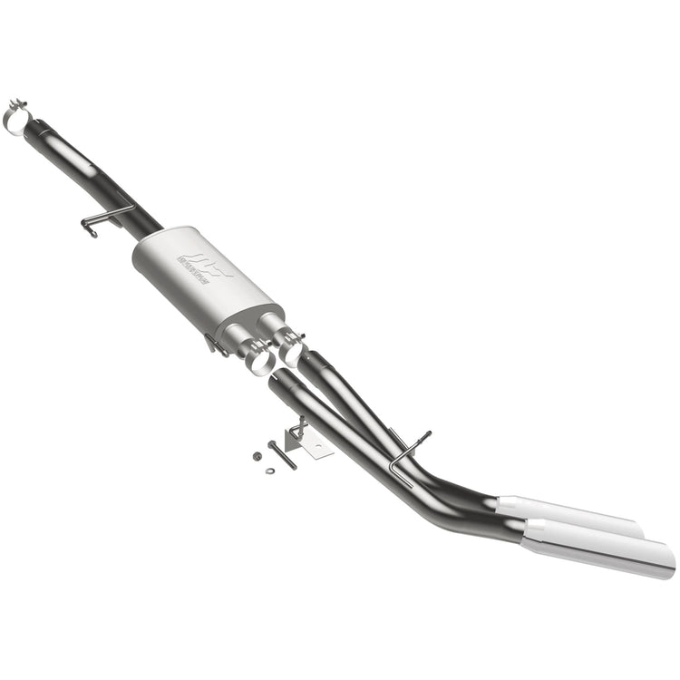 MagnaFlow Street Series Cat-Back Performance Exhaust System 16868 Front View