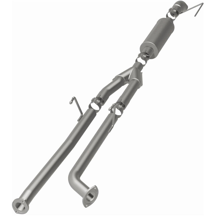 MagnaFlow 2007-2008 Toyota Tundra Off-Road Pro Series Cat-Back Performance Exhaust System Front View