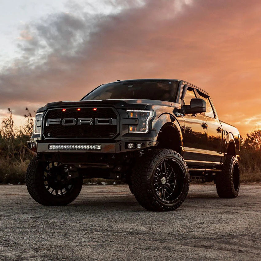 2015-2017 FORD F150 OCTANE FRONT BUMPER Front View