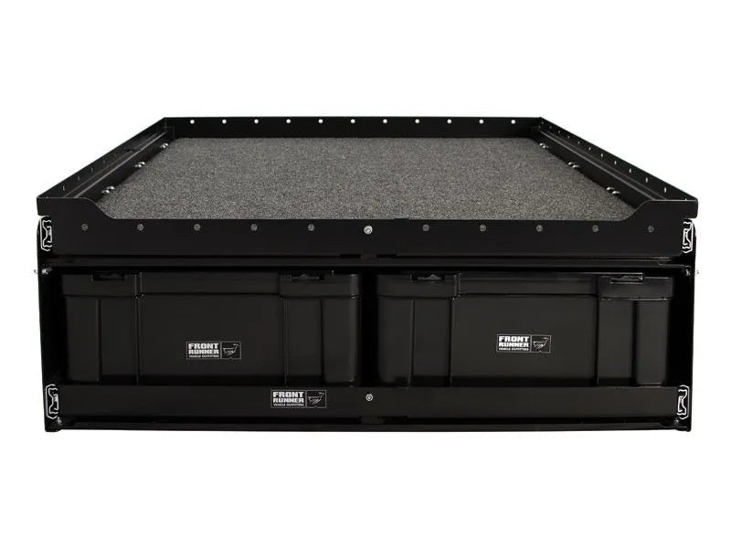Front Runner 6 Cub Box Drawer w/ Cargo Sliding Top Front View