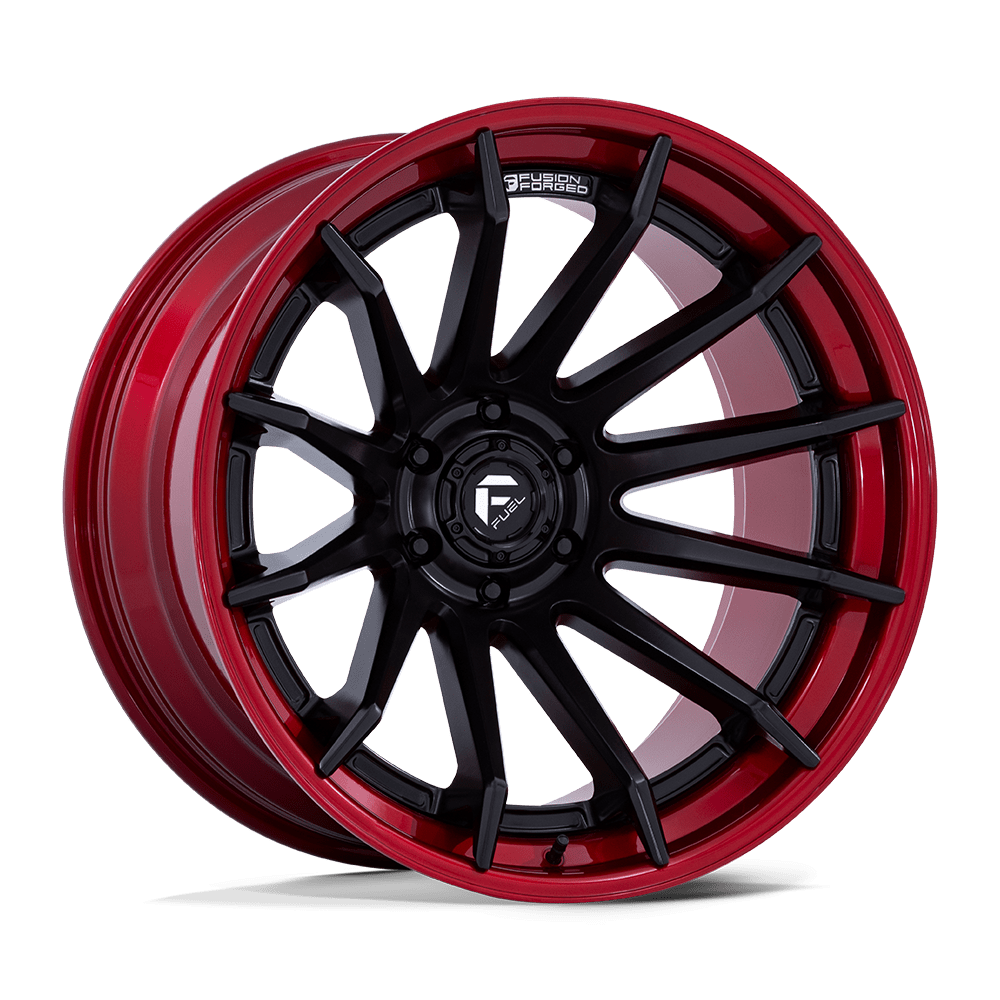 Fuel Wheels | BURN Front View Red