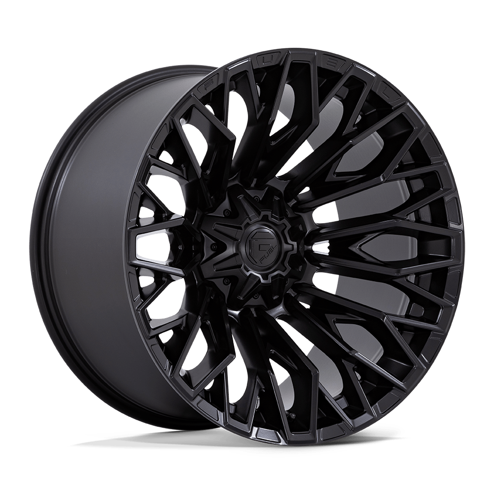 Fuel Wheels | STRIKE Front View Black