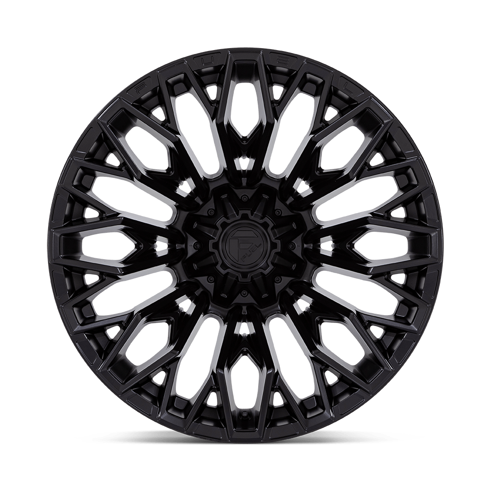 Fuel Wheels | STRIKE Front View Black