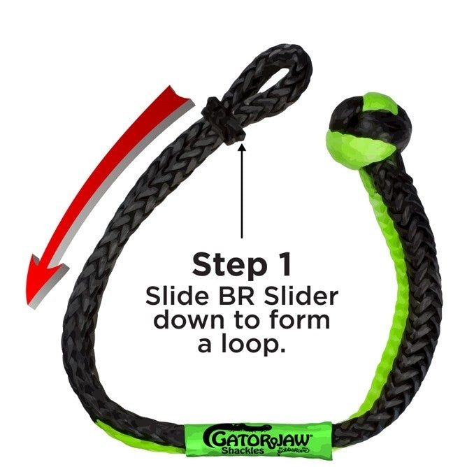 3/8″ Patriot NexGen PRO Gator-Jaw® Synthetic Soft Shackle