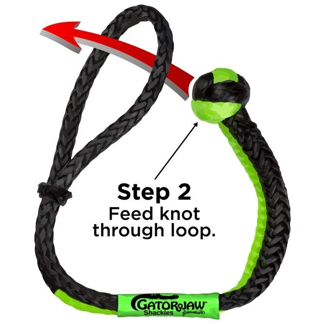 3/8″ Patriot NexGen PRO Gator-Jaw® Synthetic Soft Shackle
