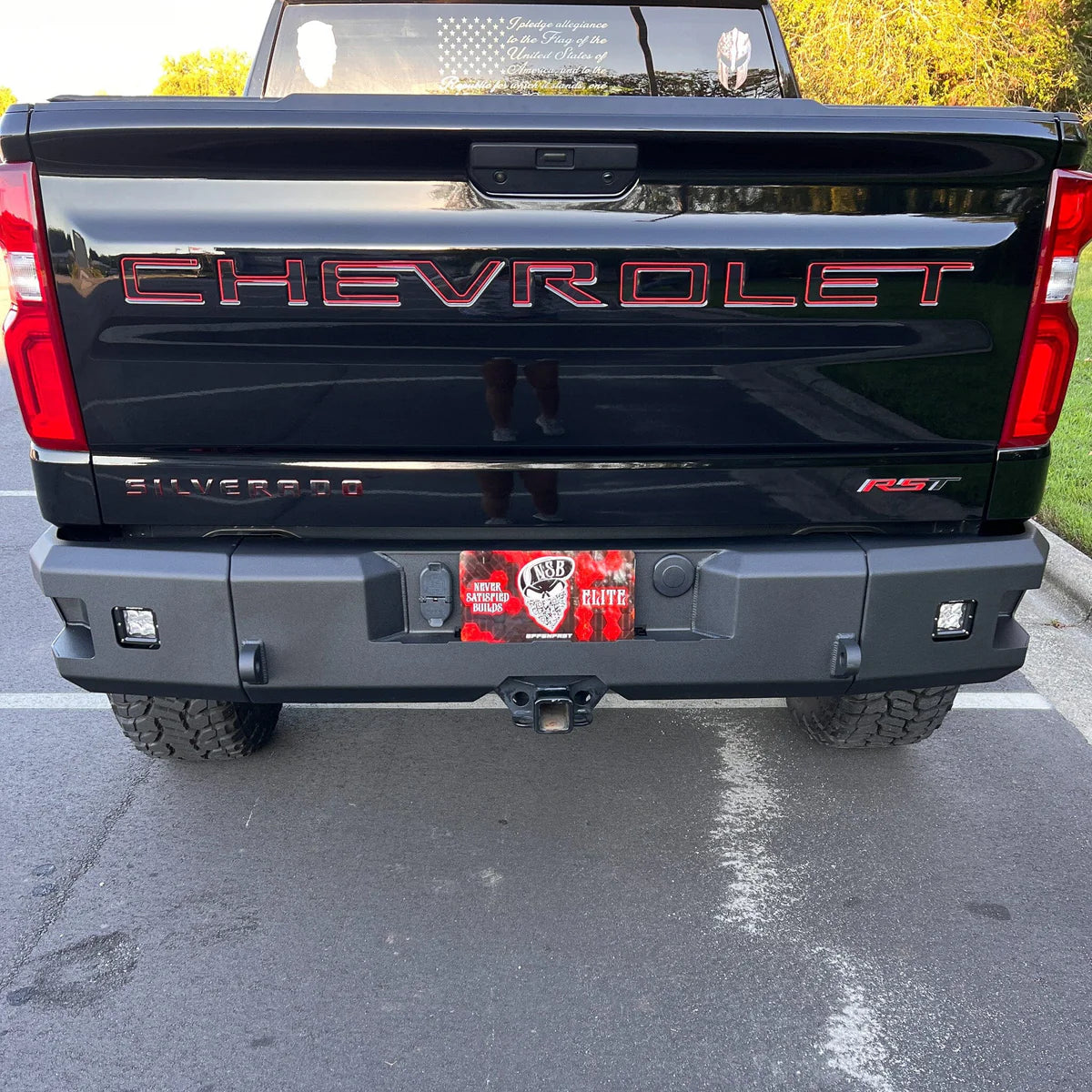 2019-2025 GMC/CHEVY 1500 ATTITUDE REAR BUMPER Front View