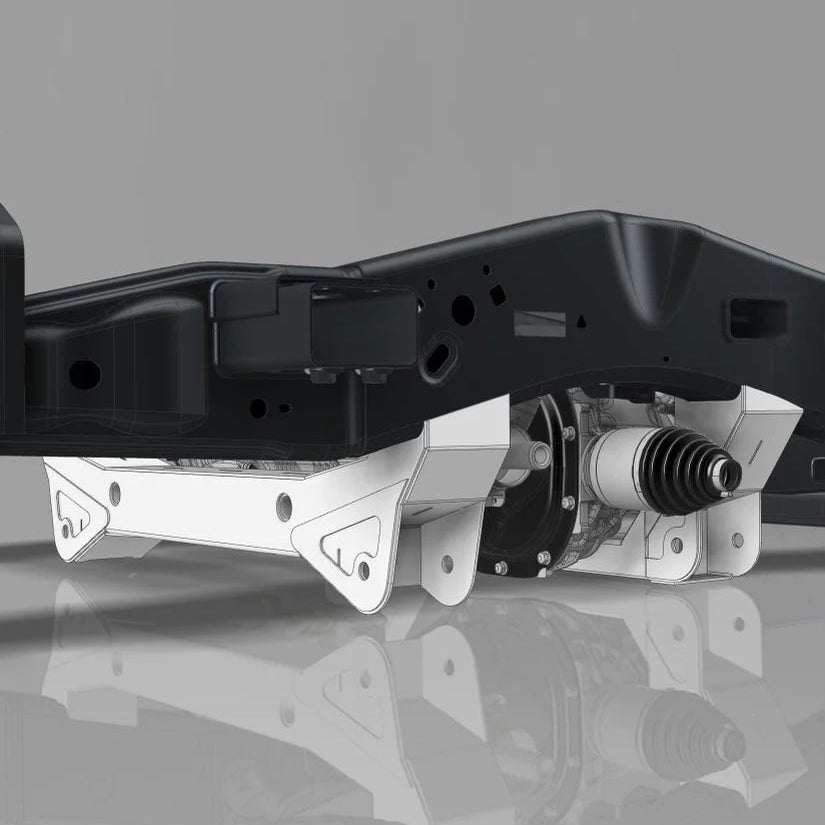 FORD RAPTOR GEN1/GEN2 & 2009+ F150 HEAVY DUTY REAR A-ARM CROSSMEMBER Front View