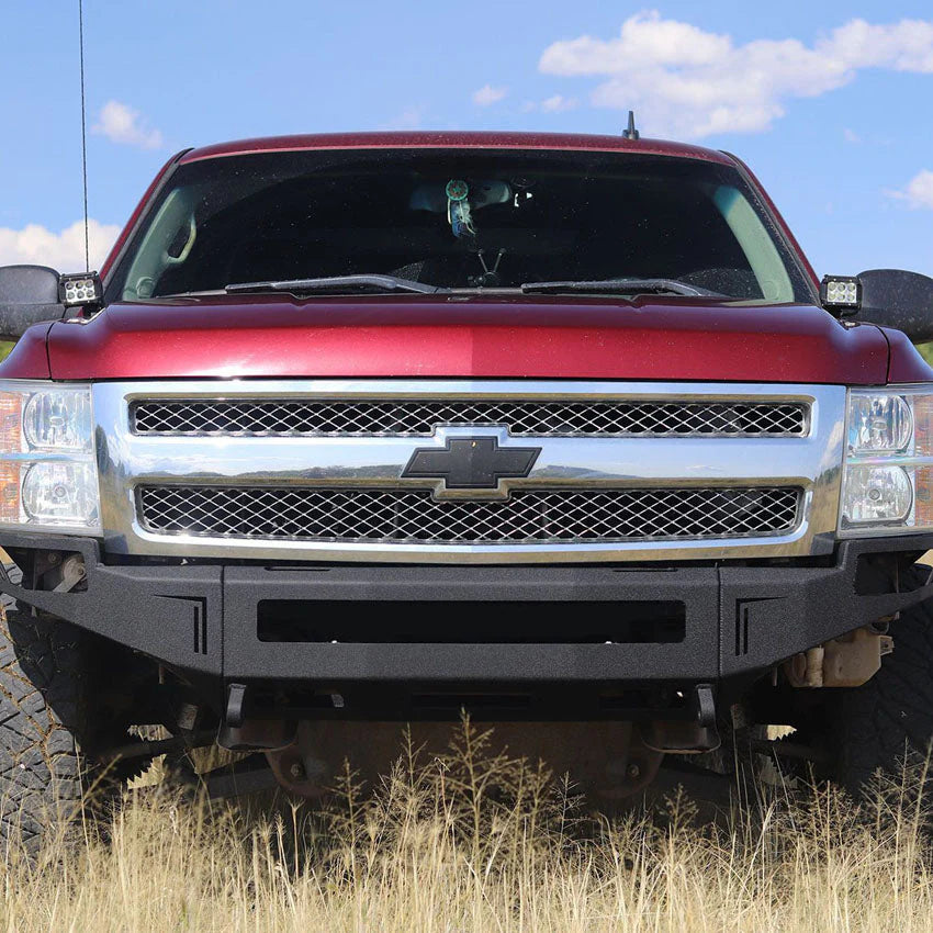 2008-2013 CHEVY SILVERADO 1500 OCTANE FRONT WINCH BUMPER Front View