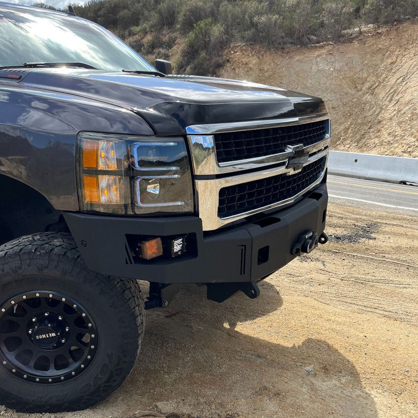 2007.5-2010 CHEVY SILVERADO 2500/3500 OCTANE WINCH BUMPER