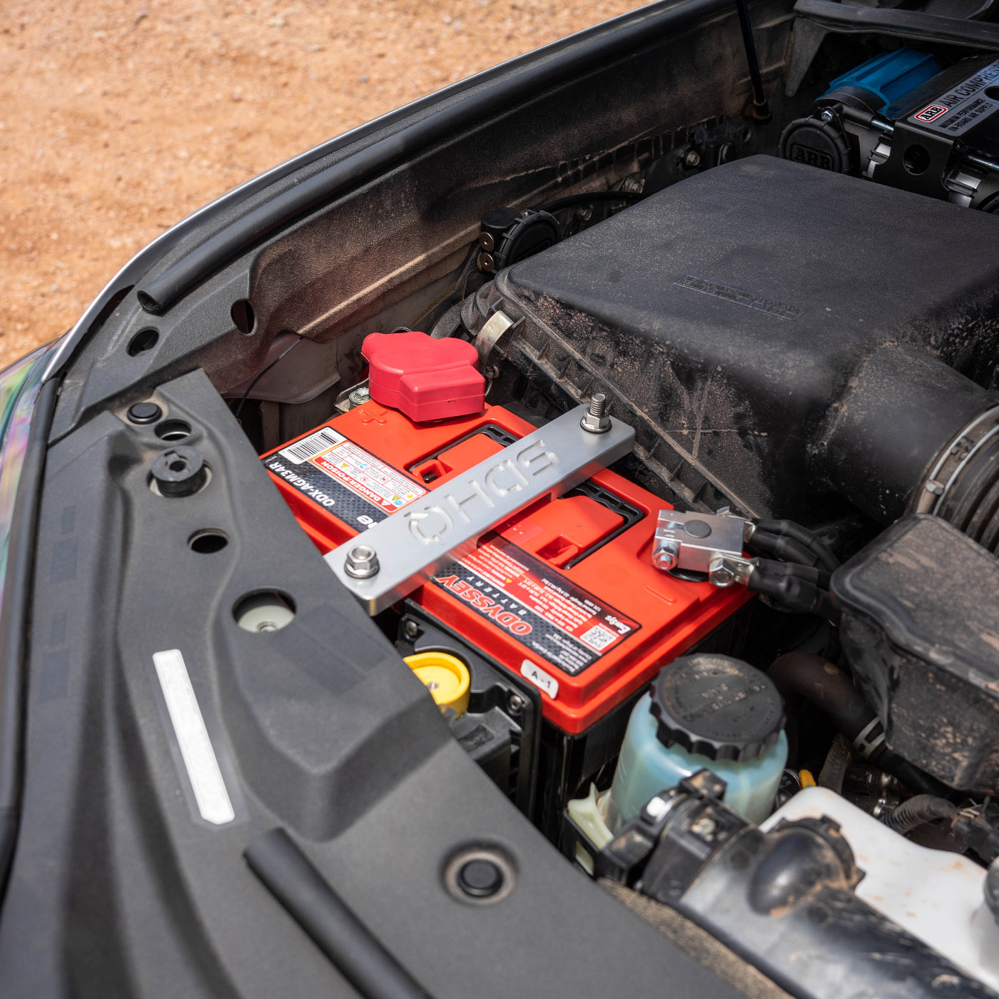 '08-21 Lexus LX570 SDHQ Built Complete Dual Battery Kit installed