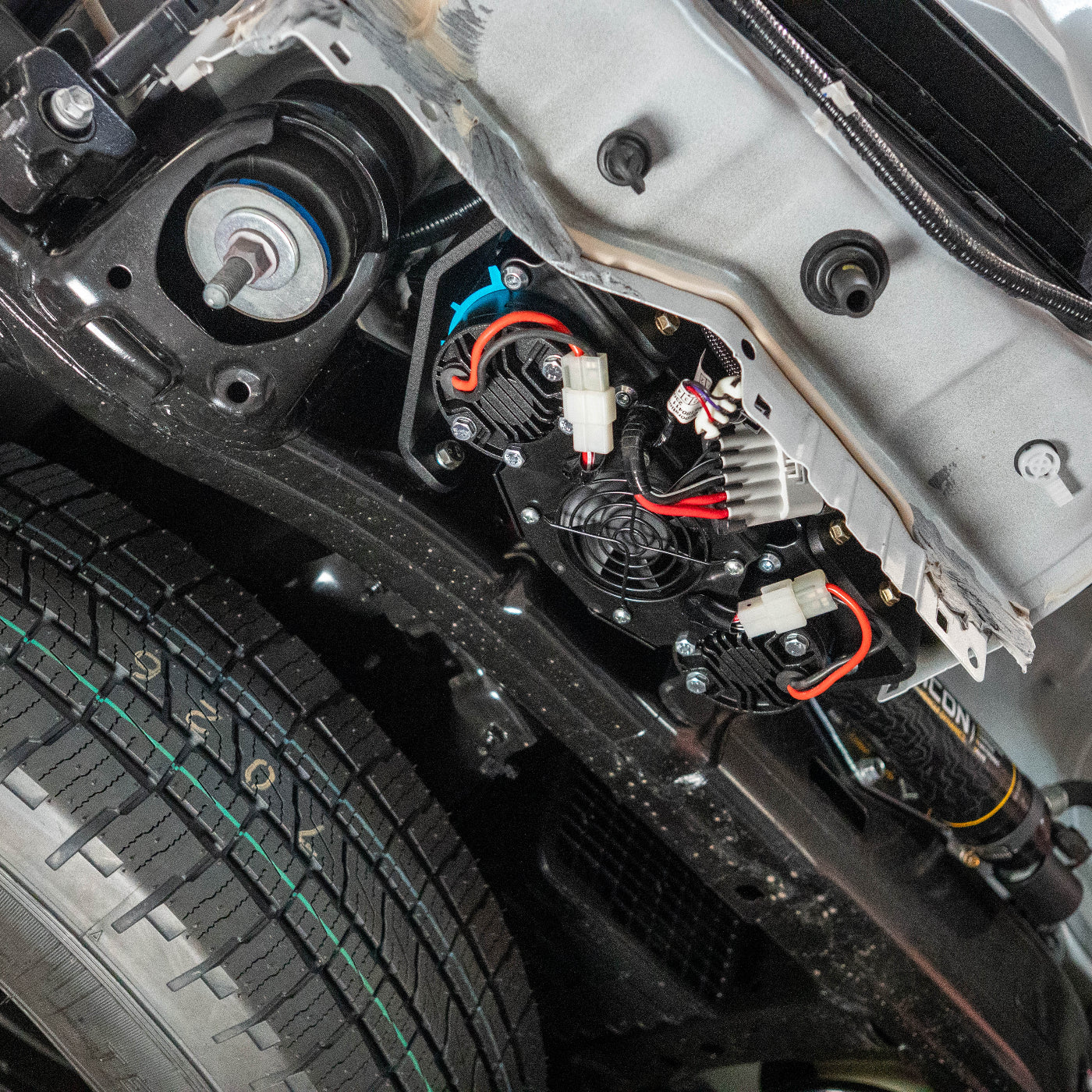 SDHQ Built '23-25 Sequoia ARB Twin Compressor Mounting Kit installed