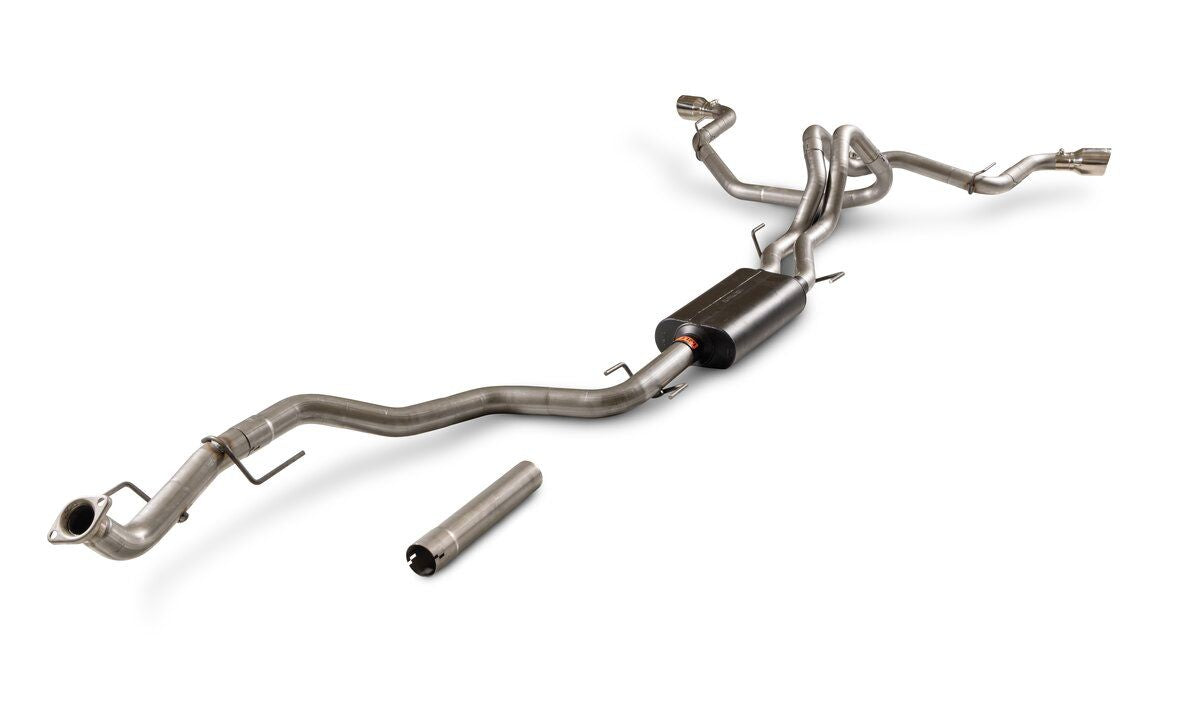 Flowmaster American Thunder Cat-back Exhaust System Display of Included Parts