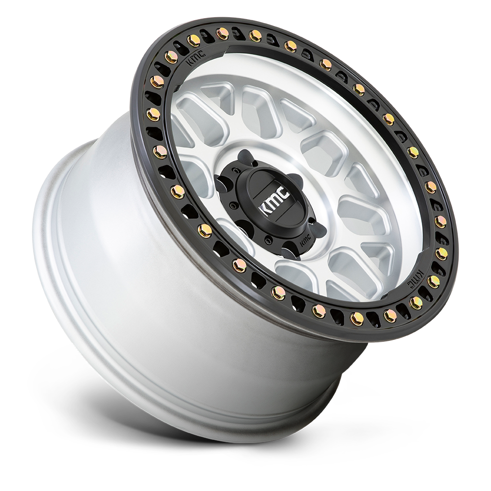 KMC WHEELS | GRS | MACHINED W/ SATIN BLACK LIP