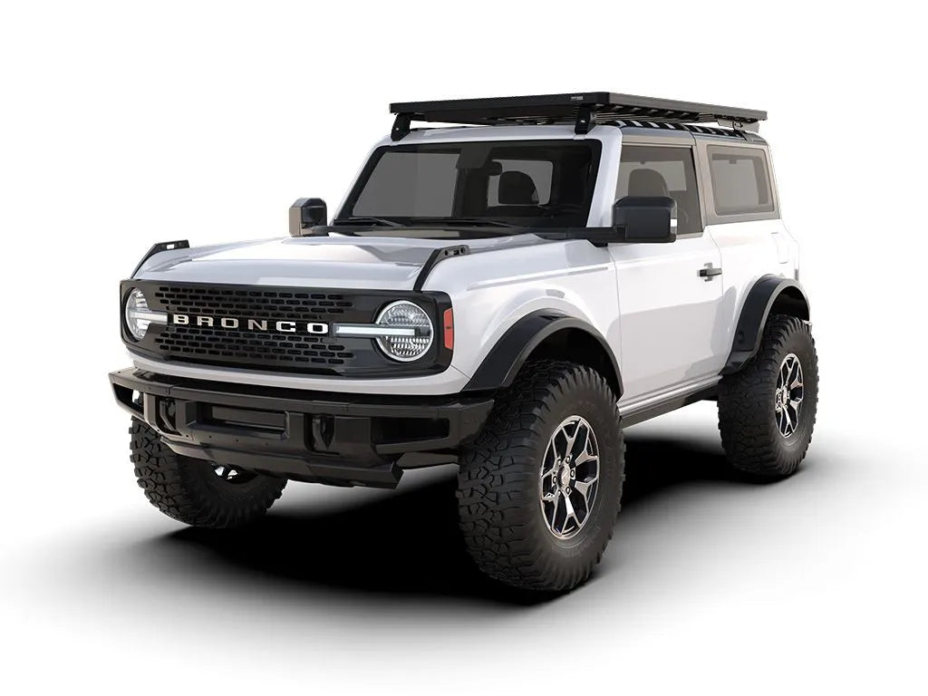 '22+ Bronco 2-Door Slimline II Roof Rack Display on vehicle