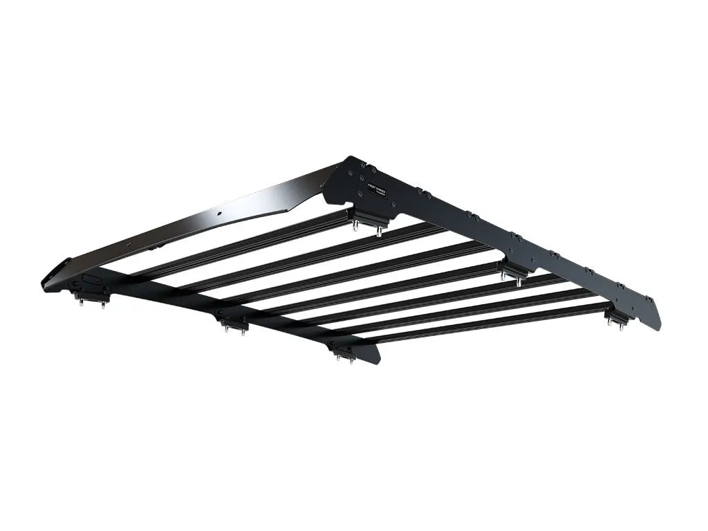 RAM 1500 5th Gen Crew Cab (2019-Current) Slimsport Roof Rack Kit / Lightbar Ready Front View