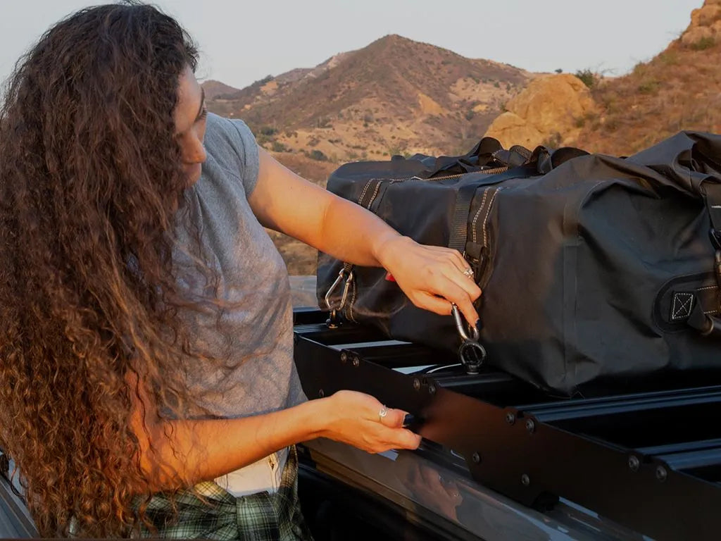 Ford F-150 Super Crew (2018-2020) Slimsport Roof Rack Kit Front View