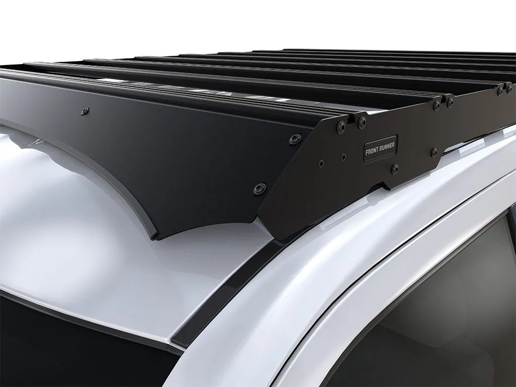 Ford F-150 Super Crew (2021-Current) Slimsport Roof Rack Kit Front View