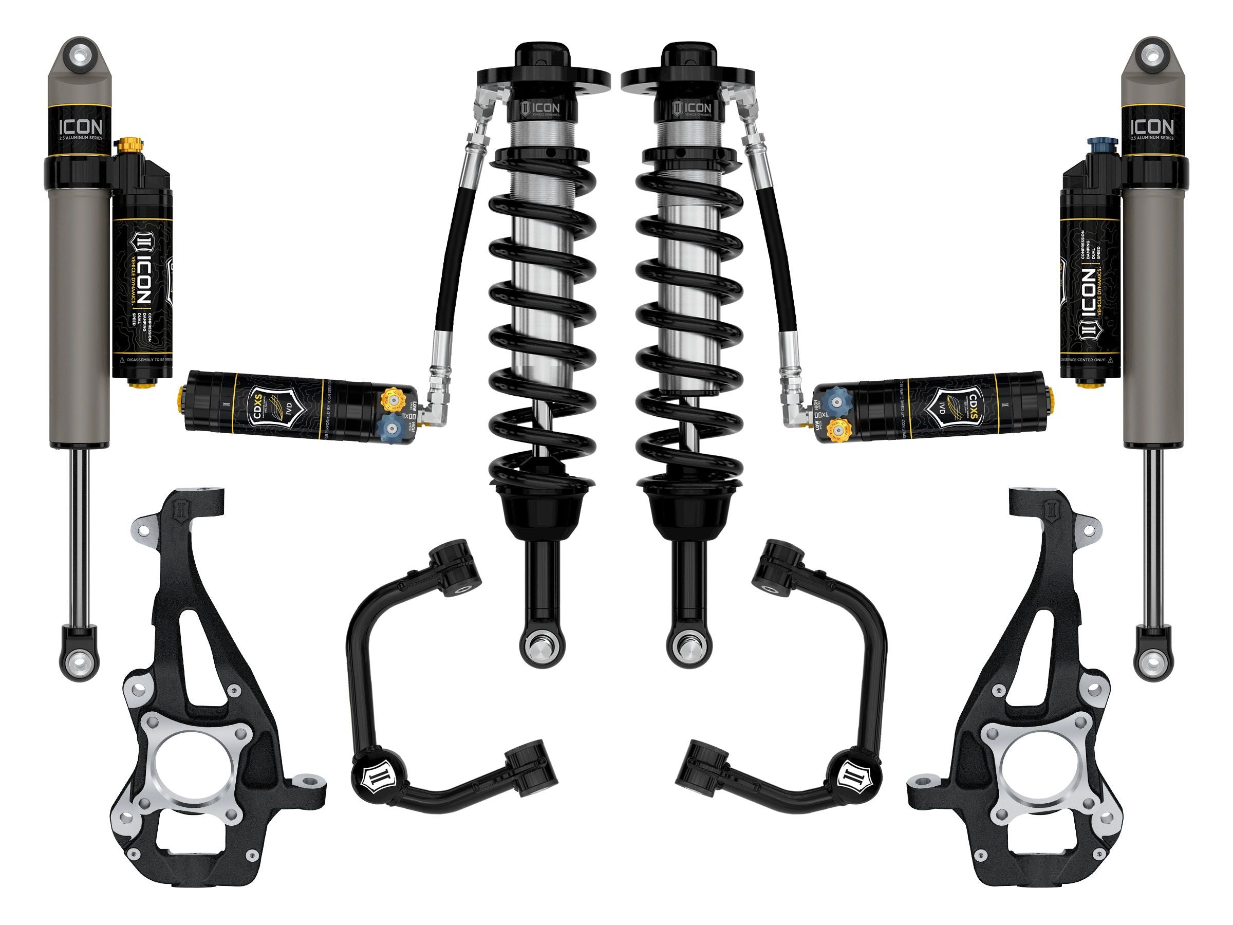 21-24 FORD F150 4WD 3.5-4.5" STAGE 4 SUSPENSION SYSTEM