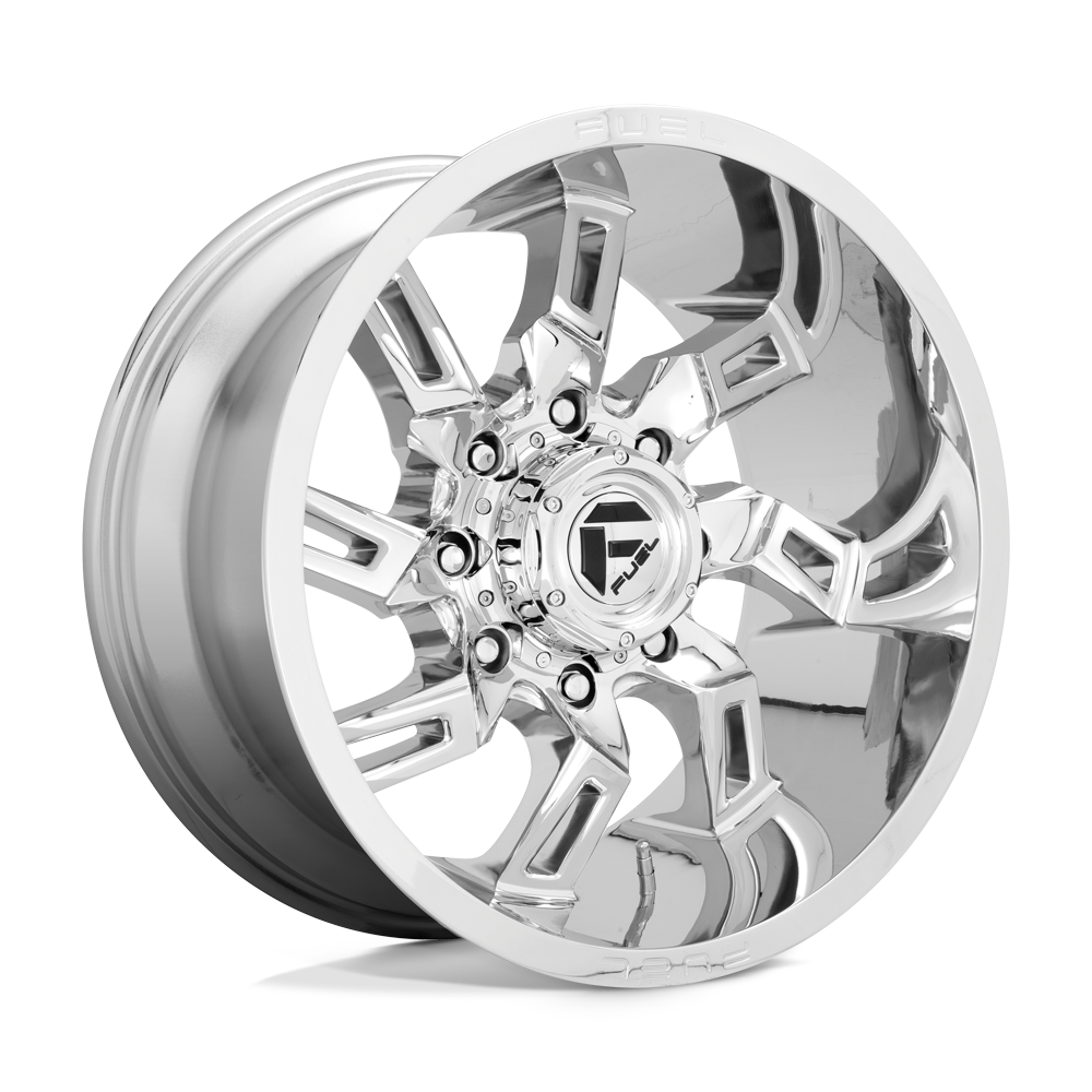 Fuel Wheels | LOCKDOWN Front View Chrome