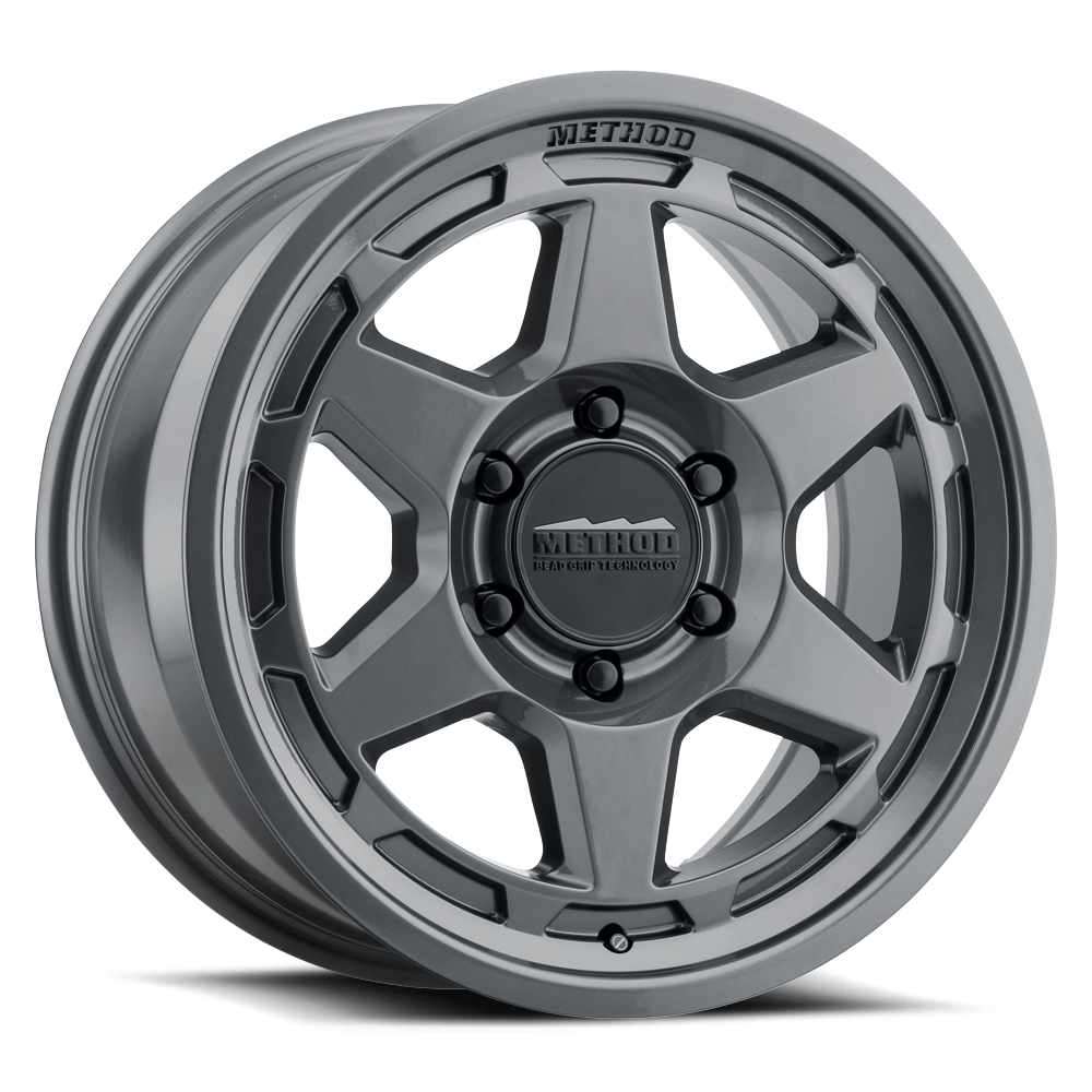 708 HD | Bead Grip | Gloss Titanium/Gloss Black