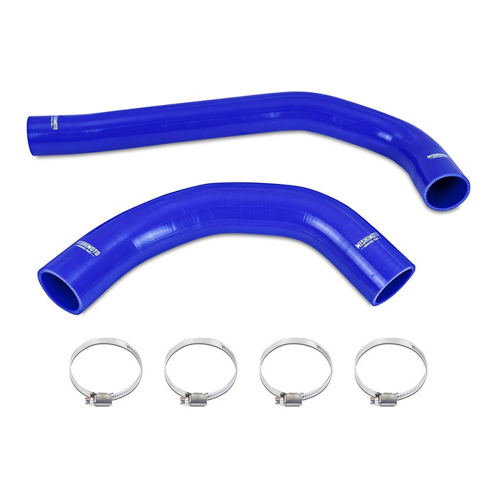 Silicone Coolant Hose Kit, Fits RAM Cummins 6.7L 2019+ Front View Blue