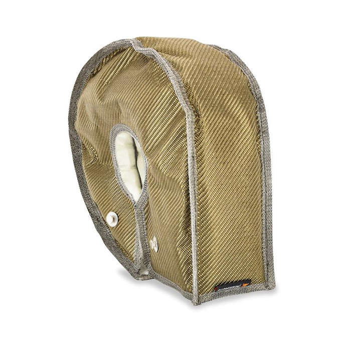 Titanium Turbo Blanket, Fits Dodge Ram 6.7L Cummins 2007.5-2018 Front View