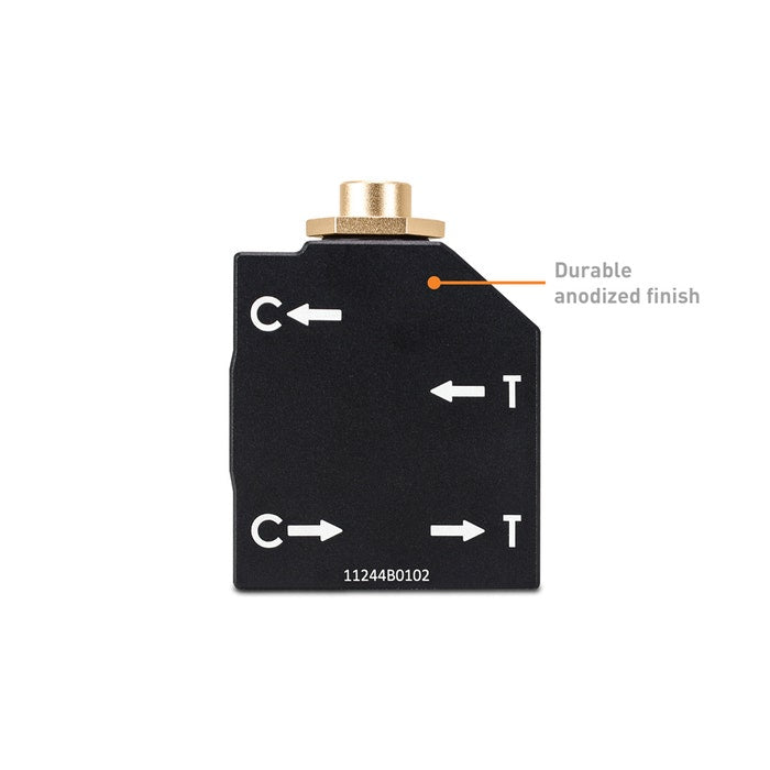 Thermal Bypass Valve Kit, fits Dodge Ram 6.7L Cummins 2019+ Front View