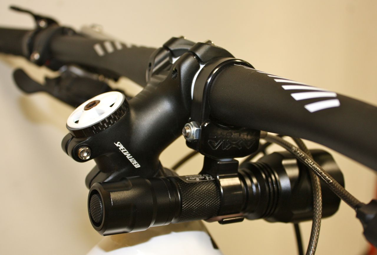 Rigid Industries Halo Flashlight mount Side View