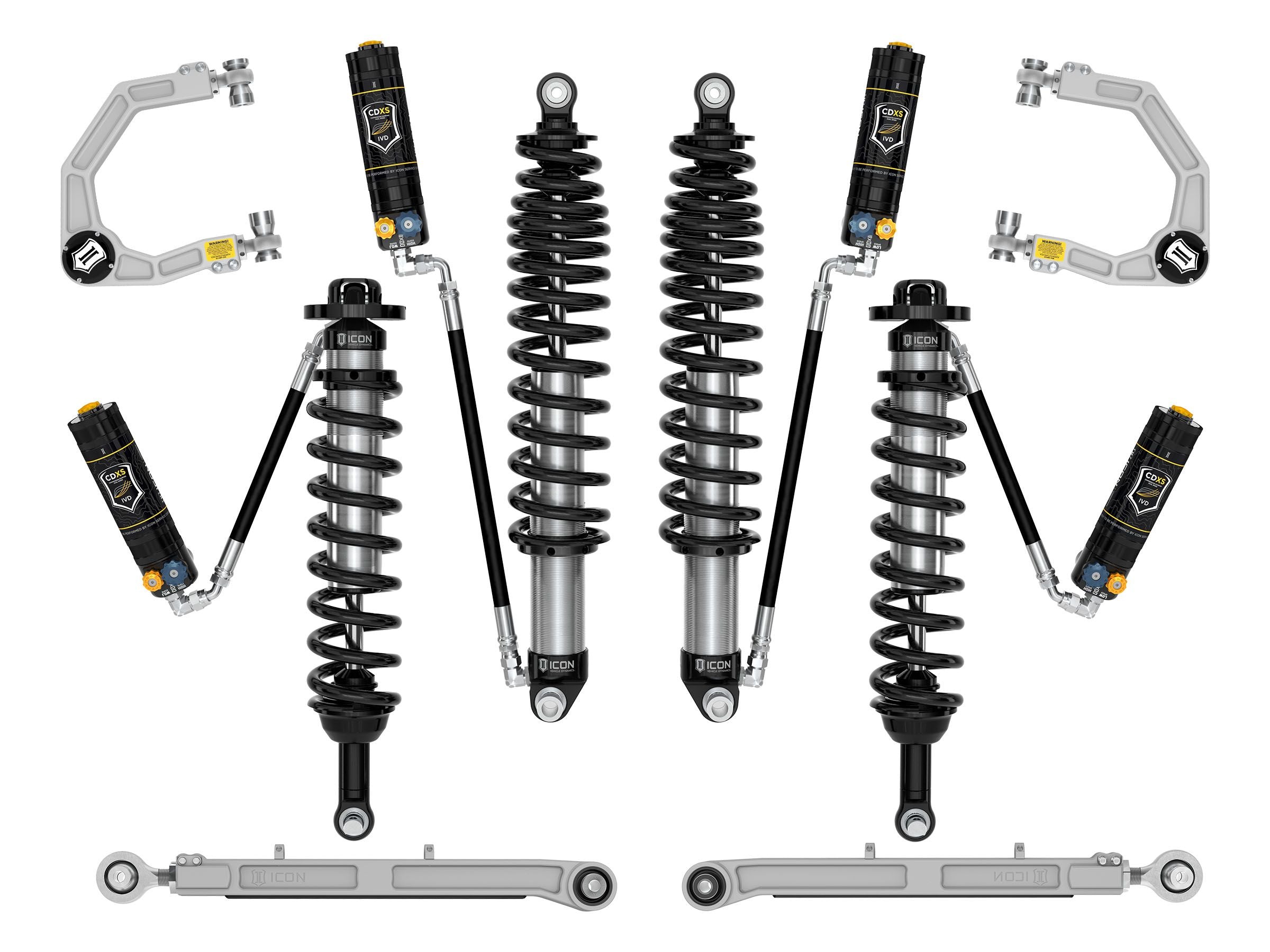 21-23 BRONCO SASQUATCH 2-3" STAGE 6 SUSPENSION SYSTEM CDXS