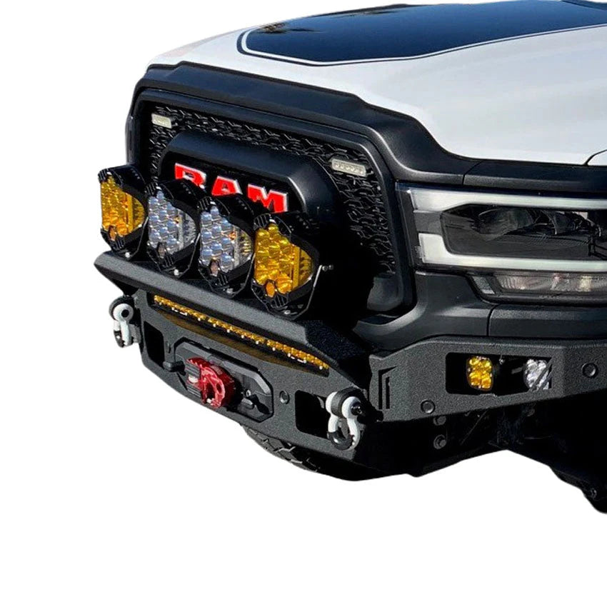 Brush Guard Light Mount Add-On Option (STINGER) Front View