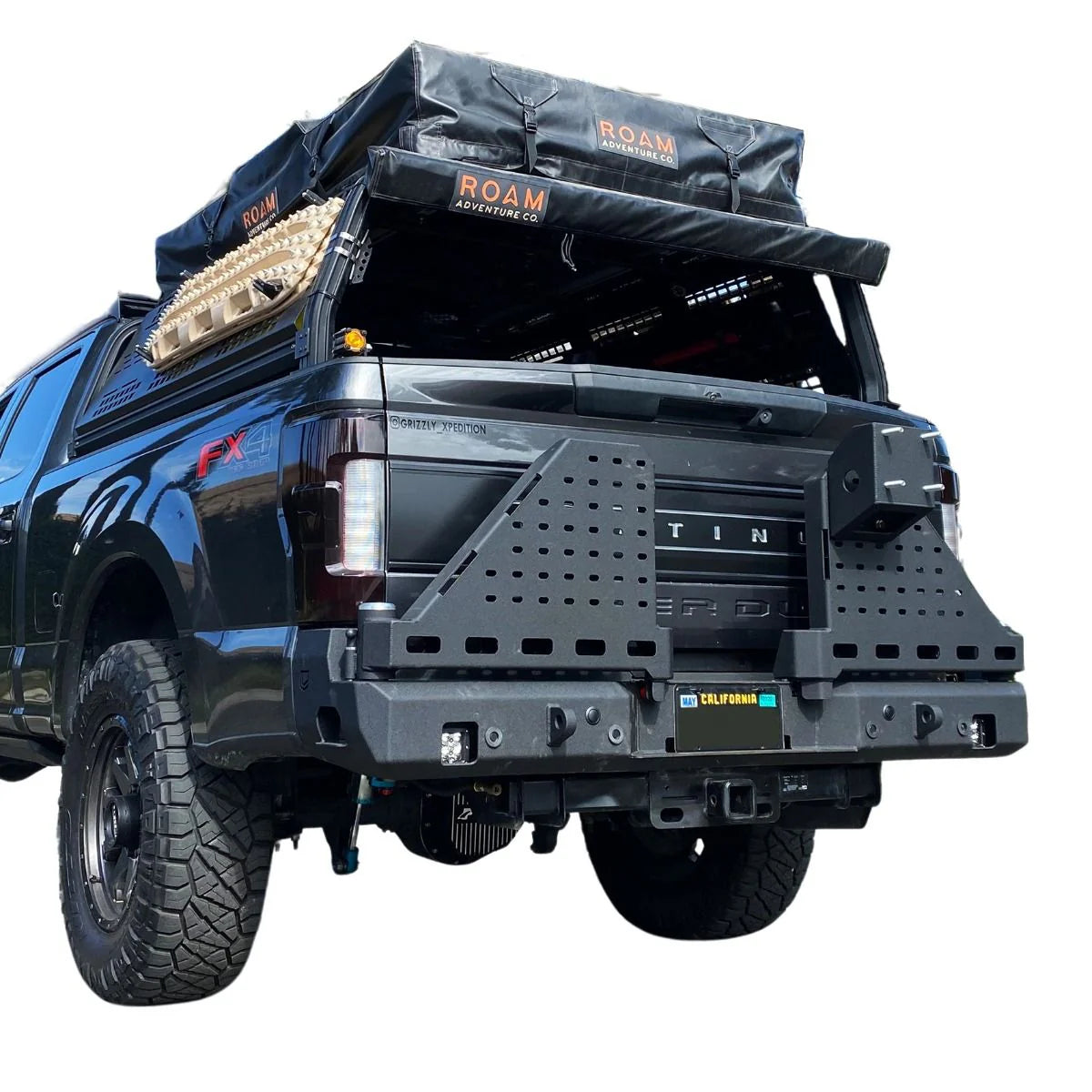 2017-2022 FORD SUPERDUTY F250/F350 DUAL SWING OUT REAR BUMPER Front View