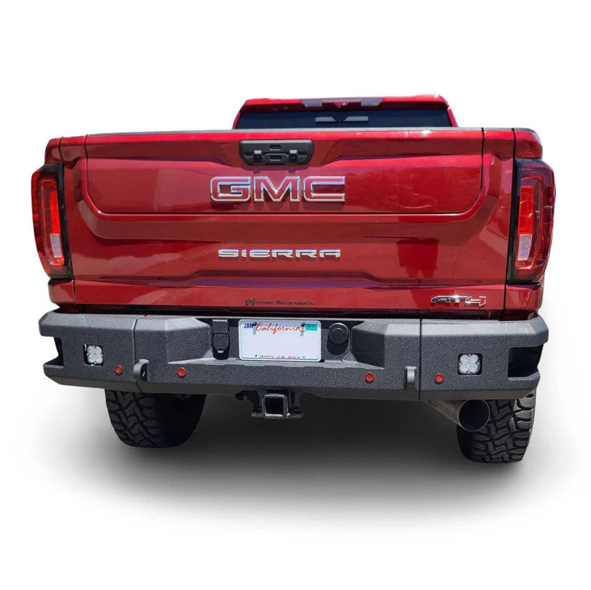 2020-2025 GMC SIERRA 2500/3500 ATTITUDE REAR BUMPER Front View