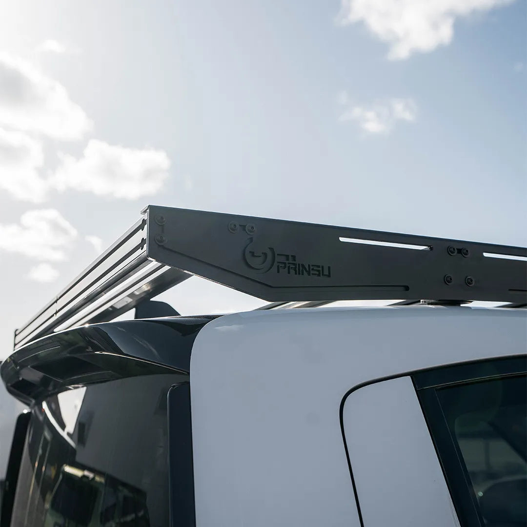 Rivian R1T Prinsu Pro Roof Rack Front View