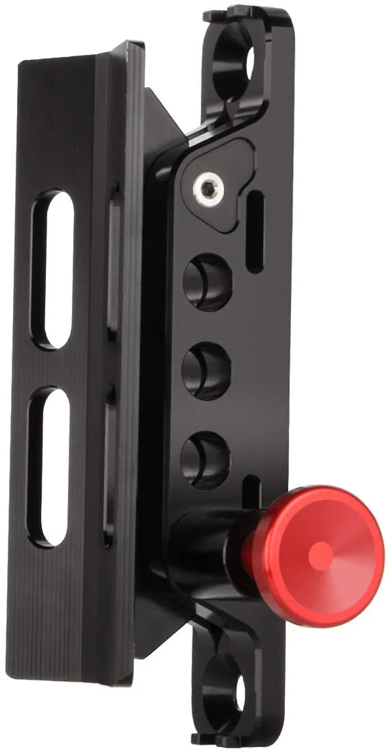 Fire Extinguisher Mount: 6061-T6 Billet Aluminum Front View