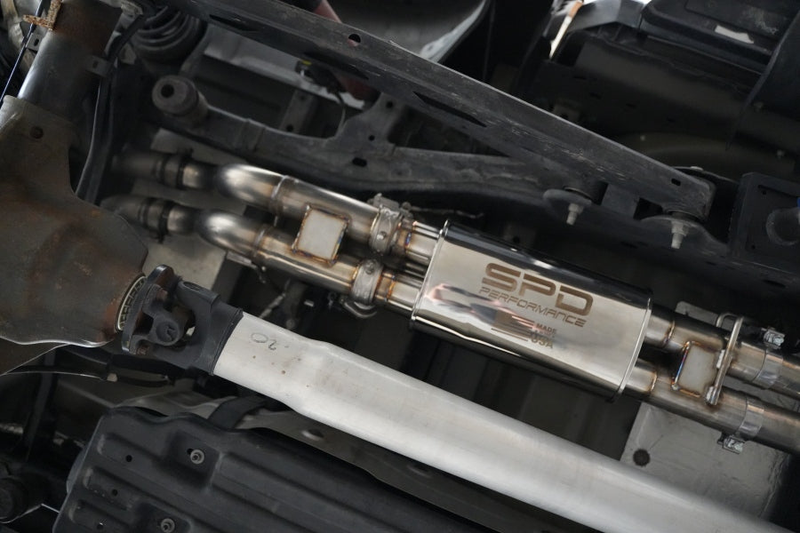 SPD Performance 2021-2026 GEN3 Raptor & Raptor R HX Series Valved Muffler Upgrade