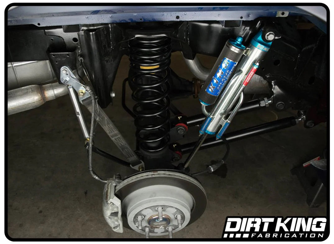 Dirt King Long Travel Spec Rear Bypasses Front View