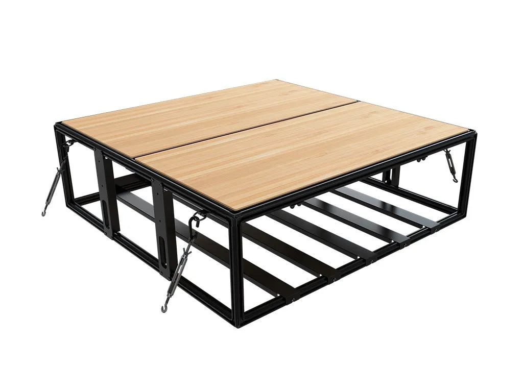 Front Runner 4 Wolf Pack Pro Storage System Kit/ Asymmetric Front View