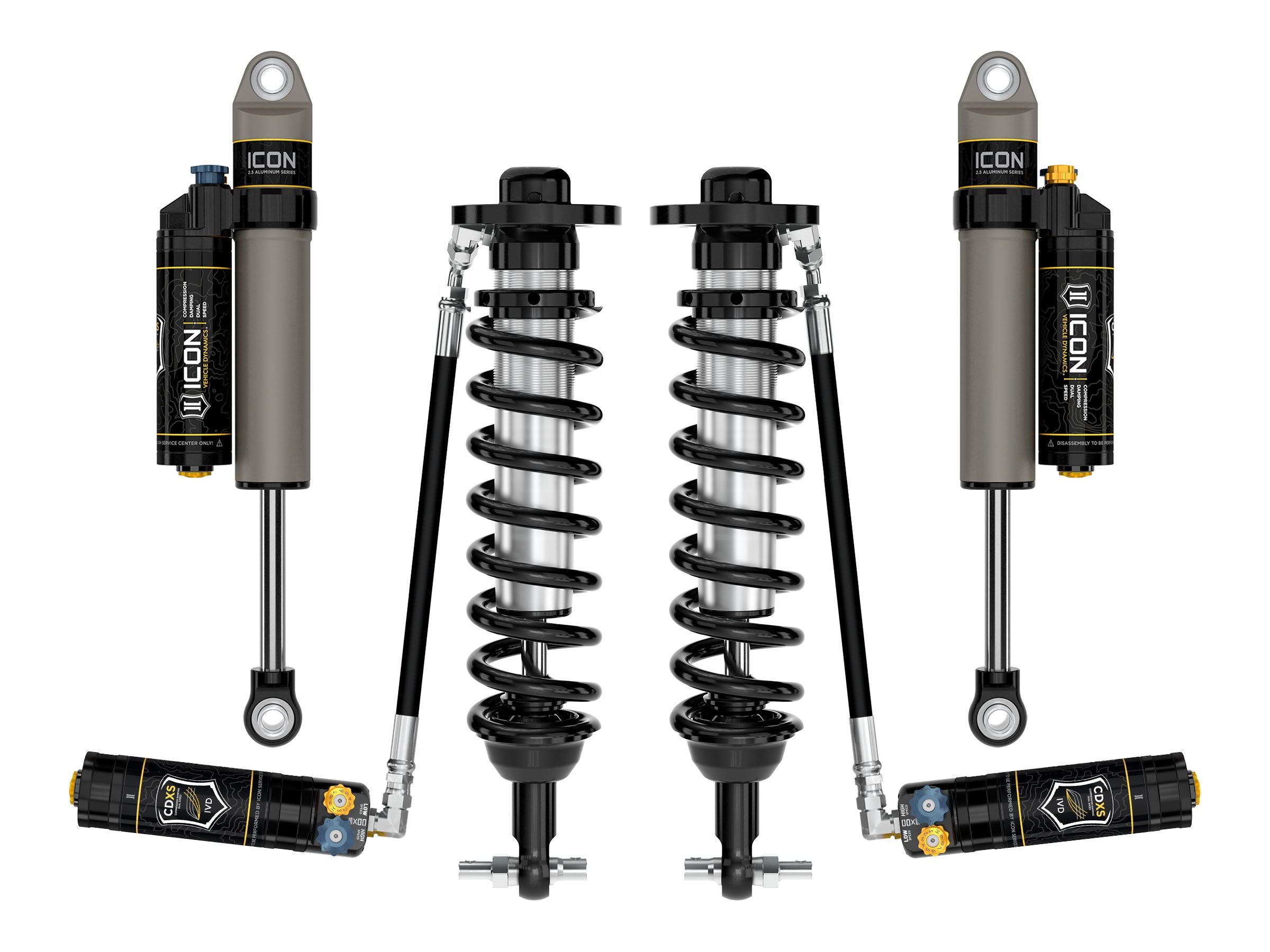 21-24 FORD F150 4WD 0-2.75" STAGE 4 SUSPENSION SYSTEM CDXS