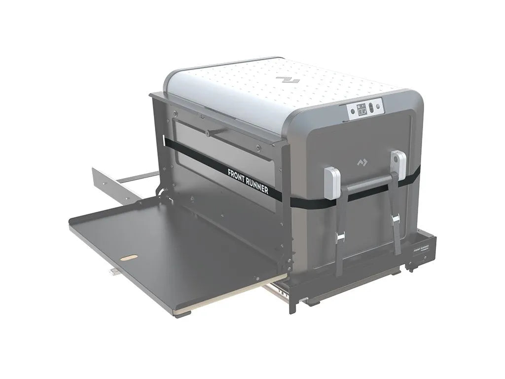 Front Runner Drop Down Table to Fridge Installation Kit Front View