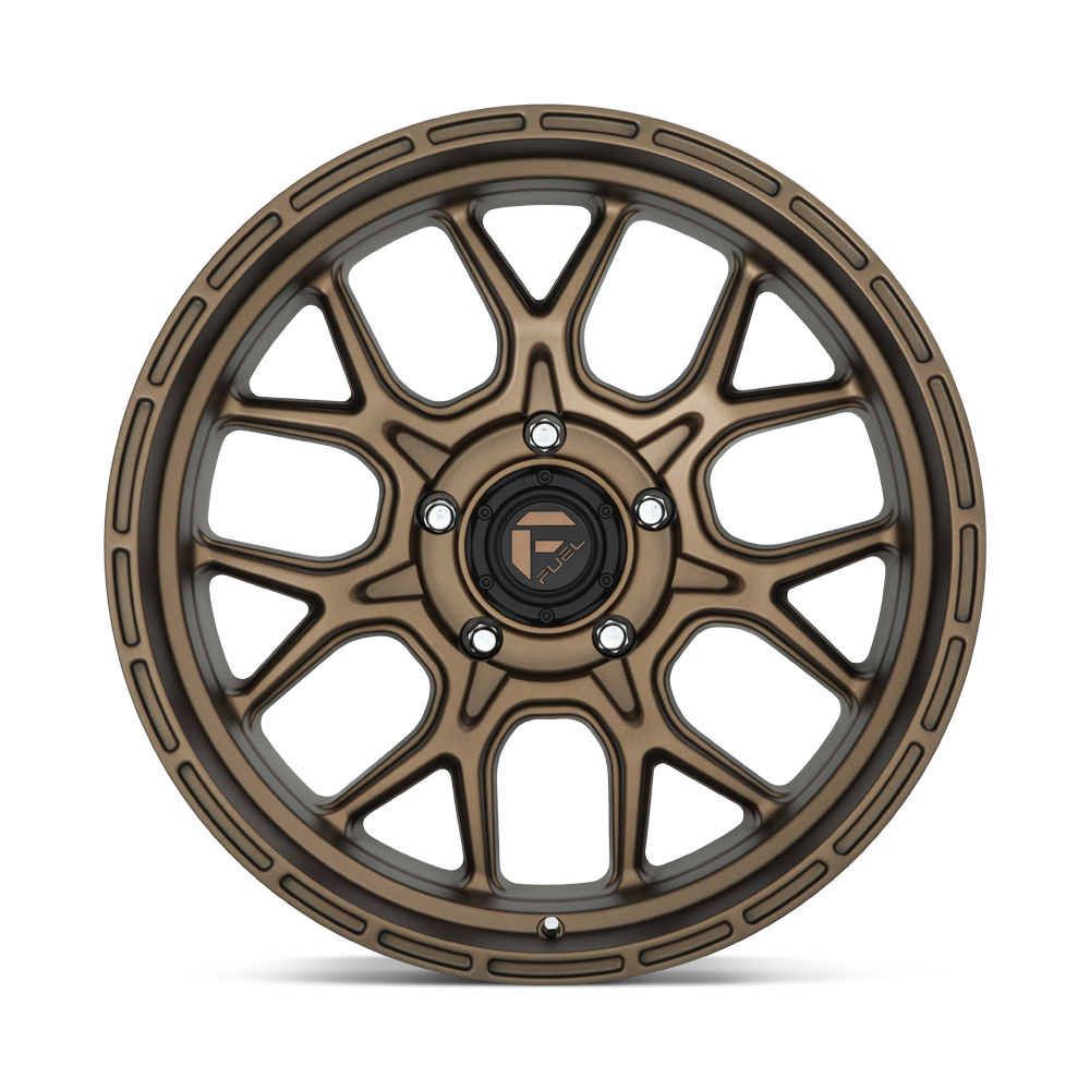 Fuel Wheels | TECH Front View Bronze
