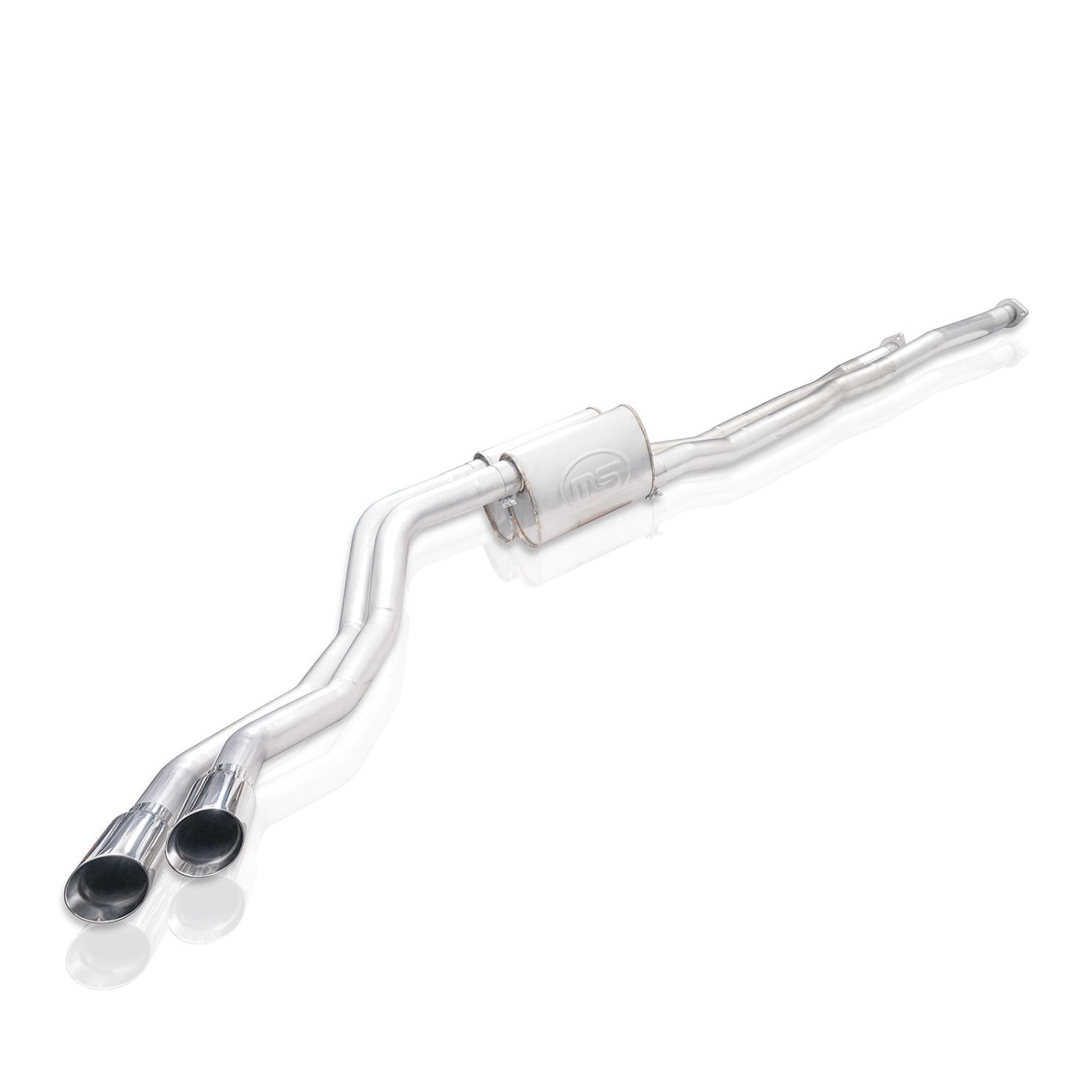 2014-21 Toyota Tundra Catback Exhaust System Front View