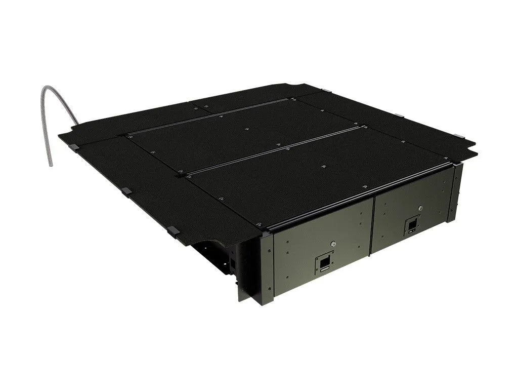 Stainless Steel Water Tank for Pickup Truck Drawer System / 52l Front View